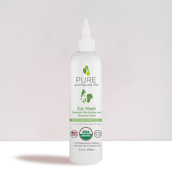 Organic ear wash by Pure and Natural Pet